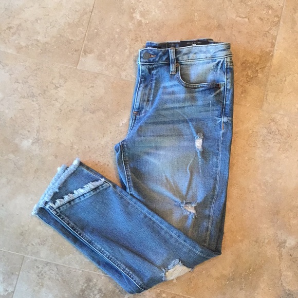 MISS ME Ankle Skinny Frayed Jeans - Picture 6 of 8